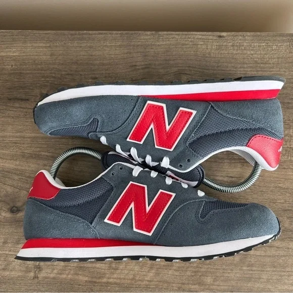 New Balance 500 Blue & Red Men's Shoe Size 8 #698